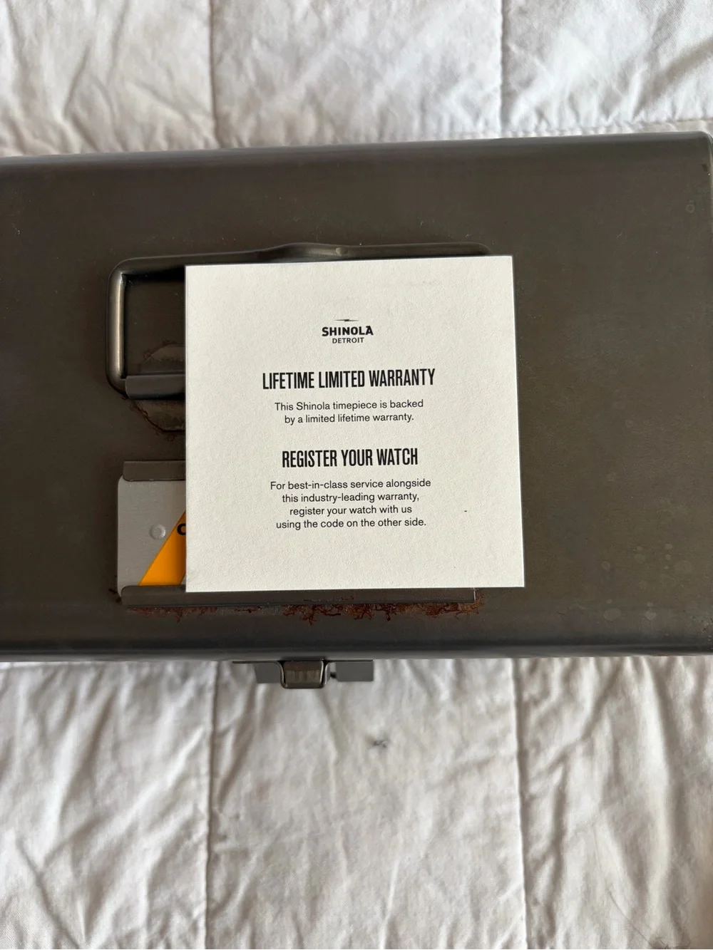 Shinola CANFIELD SPEEDWAY OPEN ROAD AUTOMATIC CHRONOGRAPH